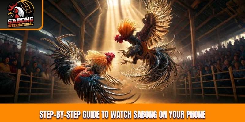 Step-by-step guide to watch Sabong on your phone